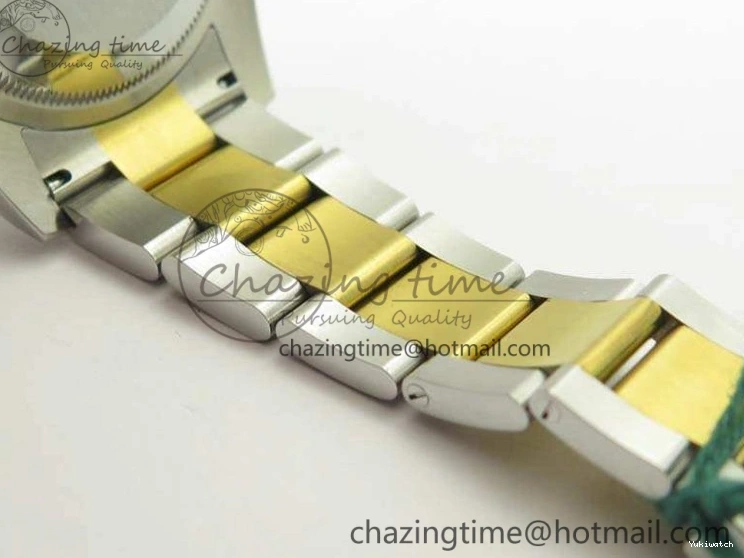 116234 36mm Oyster DJF YG Datejust Edition 1:1 Bracelet V2 Dial On SA3135 Fluted SS White Best Com 1129